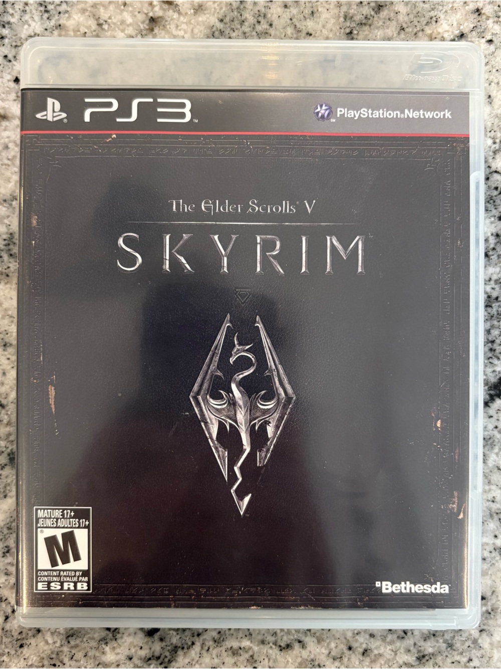 The Elder Scrolls V 5: Skyrim Sony PlayStation 3 PS3 W/ Map & Manual Tested